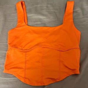 Orange Tank Top